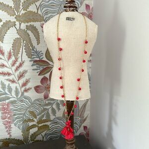 Talbots Red Necklace